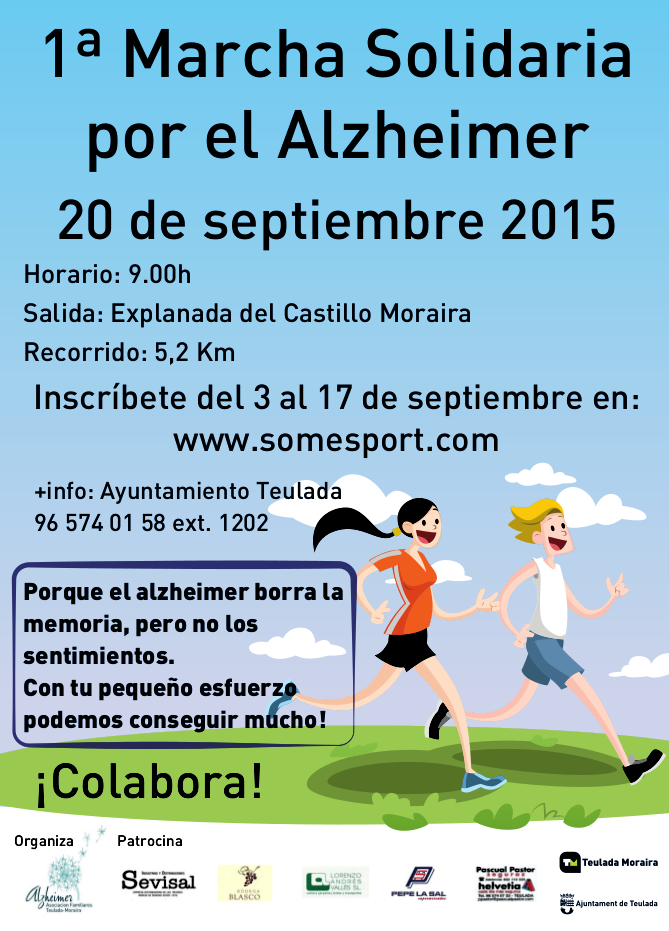 I Marcha Solidaria por el Alzheimer