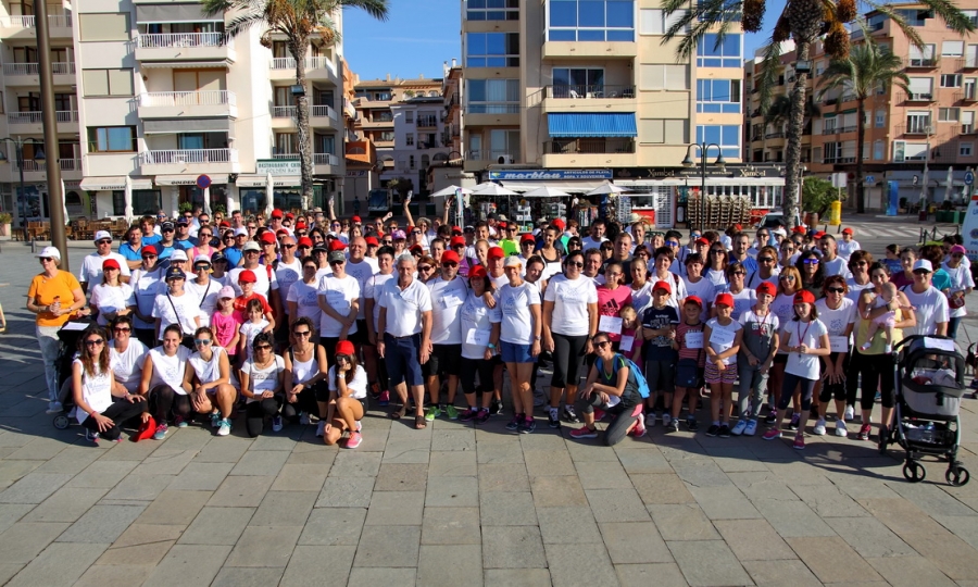 Más de 200 personas participaron en la 1ª marcha solidaria por la semana del alzheimer