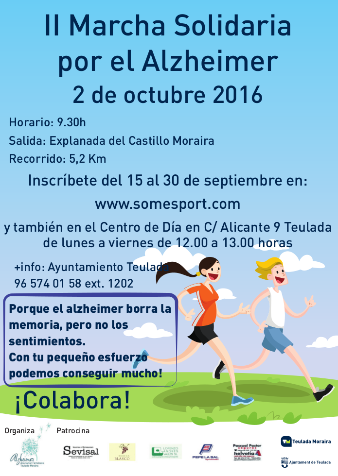II Marcha Solidaria por el Alzheimer