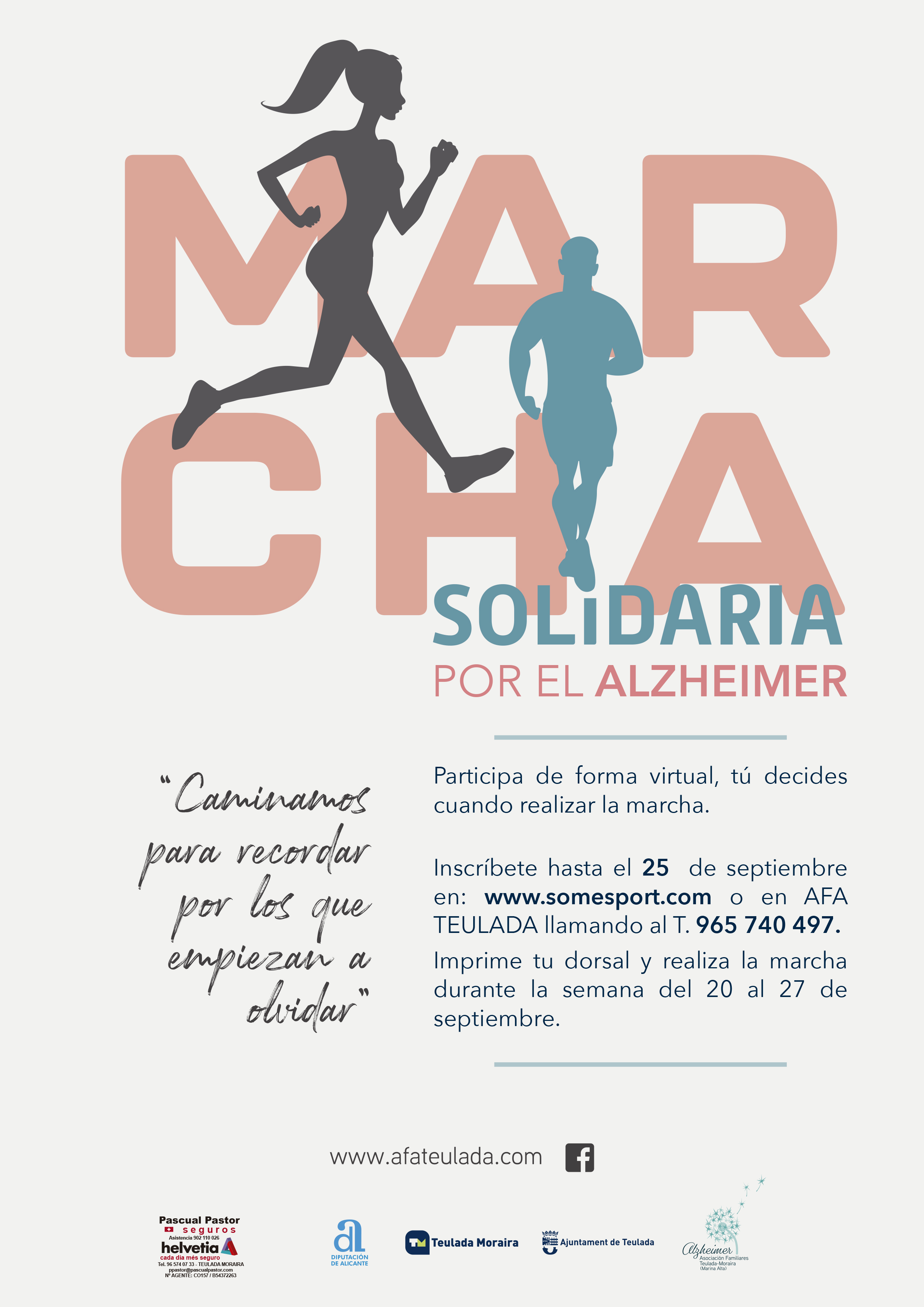 MARCHA SOLIDARIA ALZHEIMER 2020